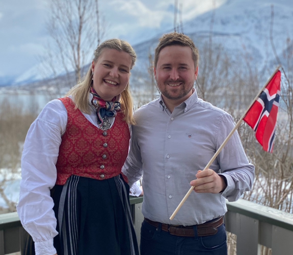 Cecilie og Bjørn Erik